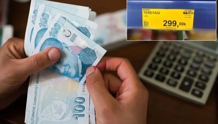 Asgari ücrete yapılan zam sonrası marketler etiket değiştirmeye başladı