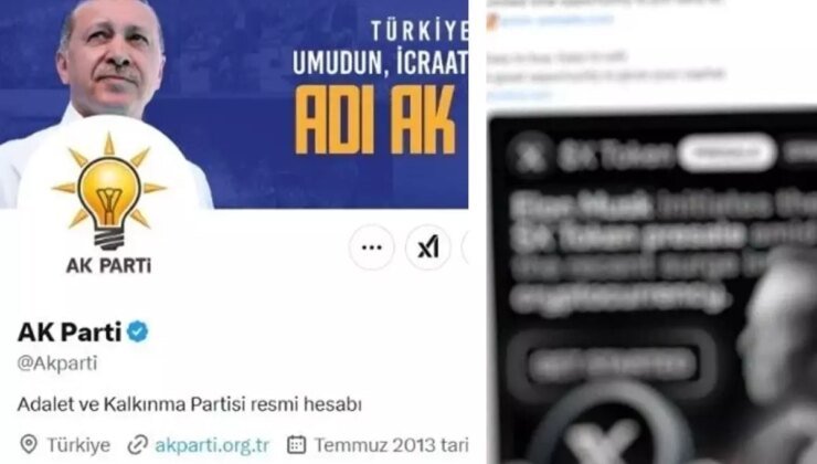 AK Parti’nin resmi hesabından dikkat çeken paylaşım! Kısa sürede silindi