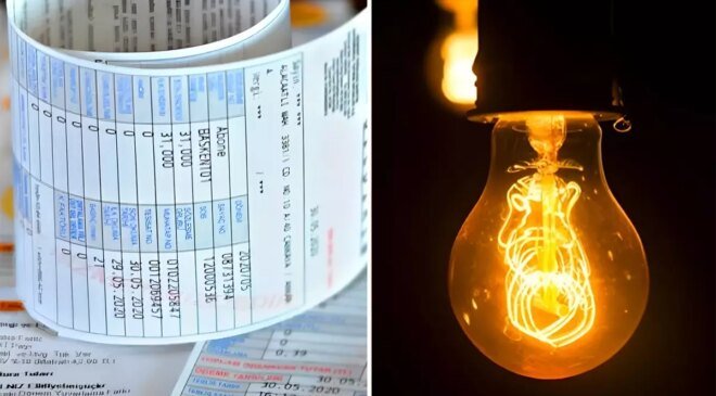 Elektrik faturası 1050 lirayı geçen 2 bin lira ödeyecek