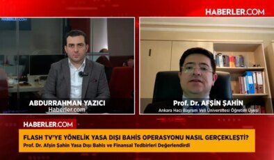 Prof. Dr. Afşin Şahin: Yasa dışı bahis ekonomiye büyük zarar veriyor