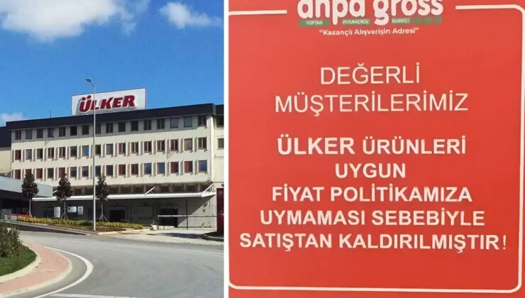 Ülker’den market raflarından ürünlerinin kaldırılmasına cevap geldi
